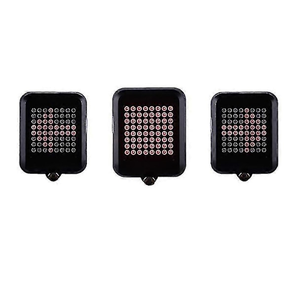 Vattentät cykelbaklampa USB-laddning Auto Blinkers MTB-tillbehör