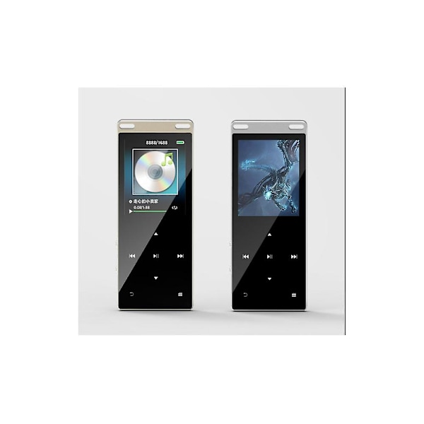 1.8\" Skjerm Mp3mp4 Lossless Musikkspiller Sink Legering Sølv