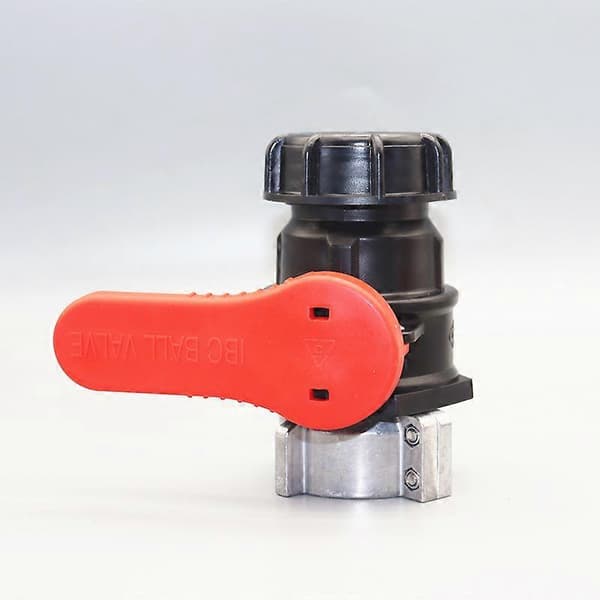 Universal IBC Adapter, Kuleventil for 1000l Tank, IBC Avstengningsventil Adapter, for Regnvannstank, Regnvannstank, IBC Tank