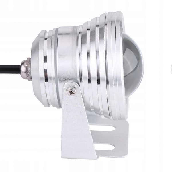12v 10w Rgb Dam Belysning Sølvhvit