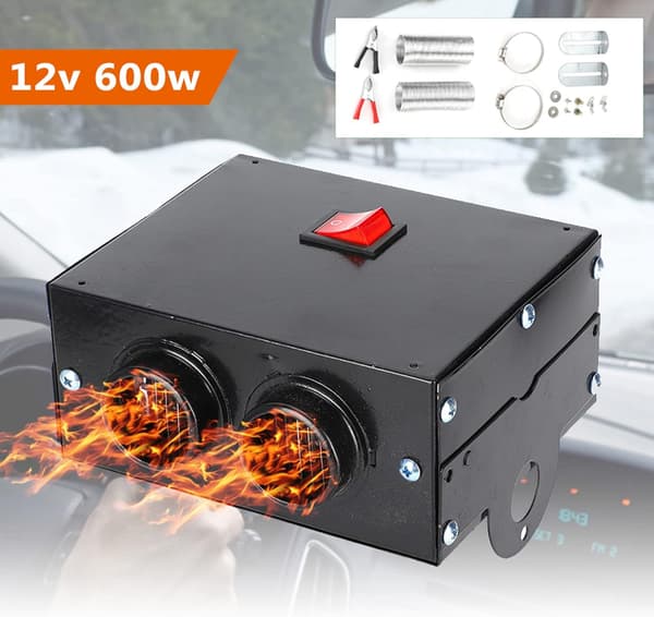 12v 1000w Bilvarmer Varmeblæser Bilvarmer Afrimer