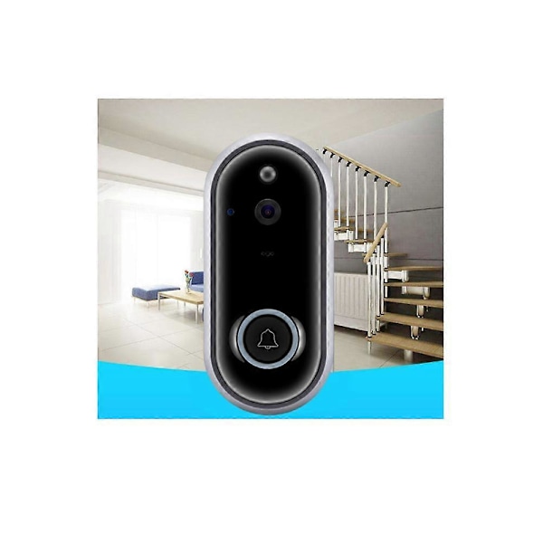 Video Dörrklocka HD 1080P M6 Hem Inbrottstjuv Röstintercom Låg Strömförbrukning WIFI Smart Trådlös Dörrklocka