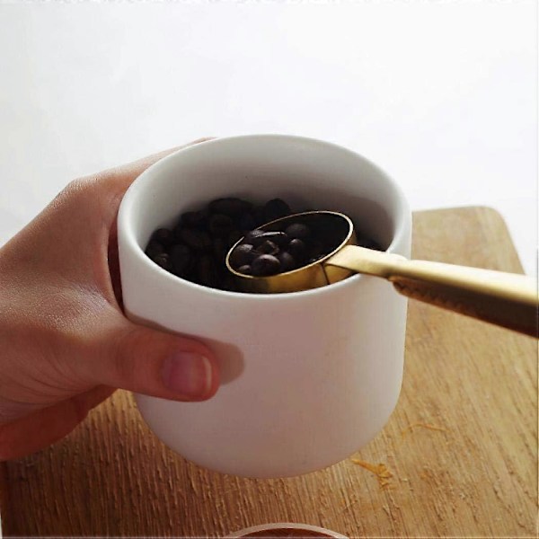 1 Burk Matförvaringsburk med Modern Design Lufttät Försegling Bambulock för Löst Te Kaffe Kryddor Nötter Snacks Förvaring 1000ml