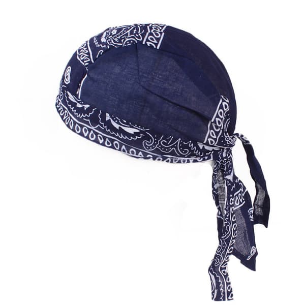 4x Herre Bomuld Chemo Kræft Hætte Hårtab Hoved Tørklæde Cover Skull Cap Hat B