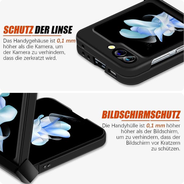 Telefonfodral för Samsung Galaxy Z Flip 5, Z Flip 5-telefonfodral