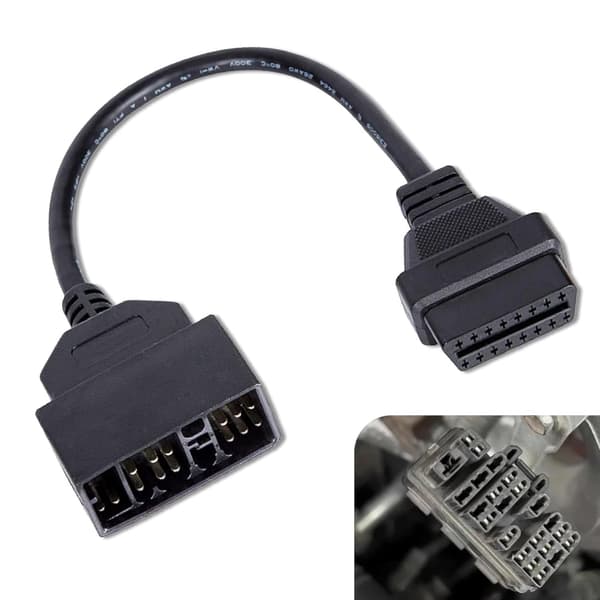 Diagnostisk Scanner Adapterkabel - 22 Pin Obd1 Til 16 Pin Obd2 Konverterl20241206117
