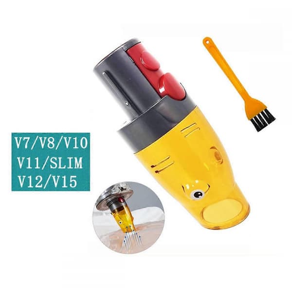 Vakuumkompresjonspose sugetupp for Dyson V7 V8 V10 V11 V12 V15 Slim Quick Suction Tip Adapter wi