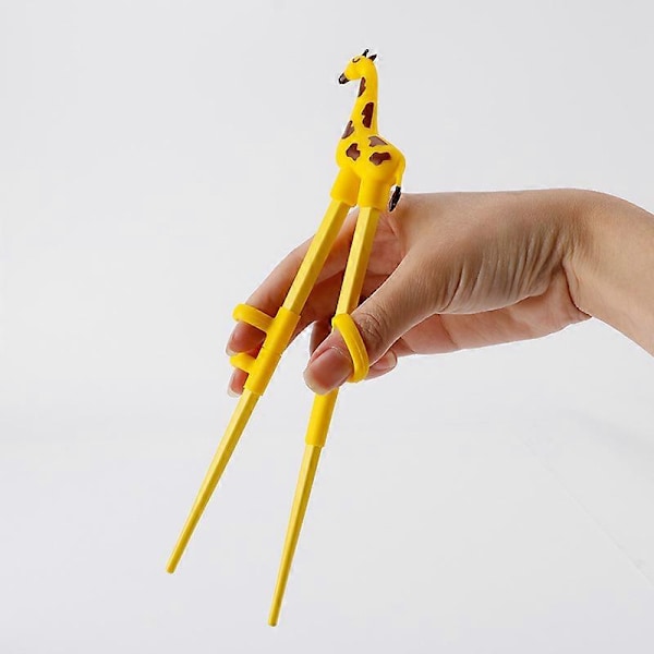 Barnespinner, 1 par treningspinner, barnas treningspinner, for voksne, nybegynnere - giraff