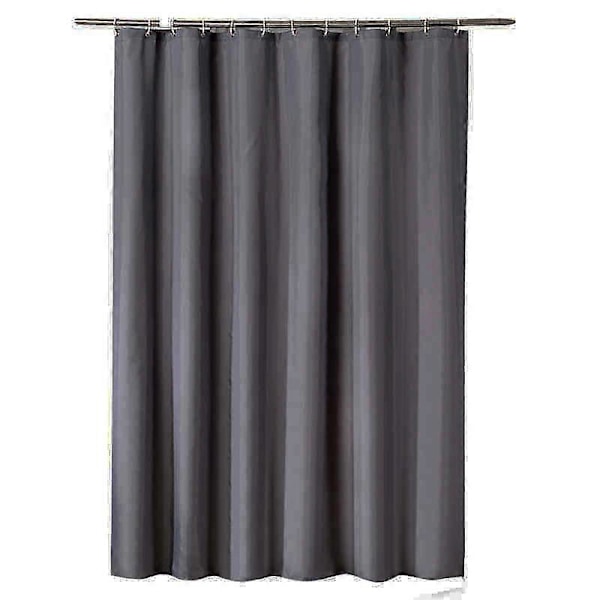 180*200cm tykt polyester monokromatisk bruseforhæng