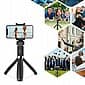 Bluetooth Selfie Stick Stativ Udtrækkelig Stang Smartphoneholder