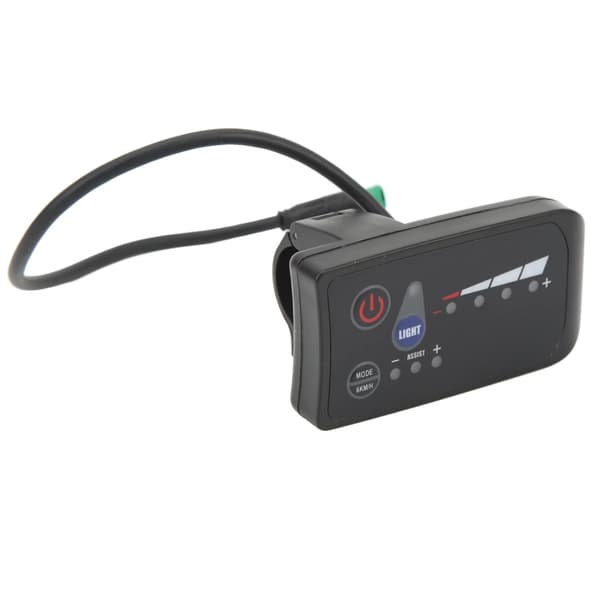 36V LED E-cykelmätare Display S810 IP65 Vattentät för Elcykel 6PIN