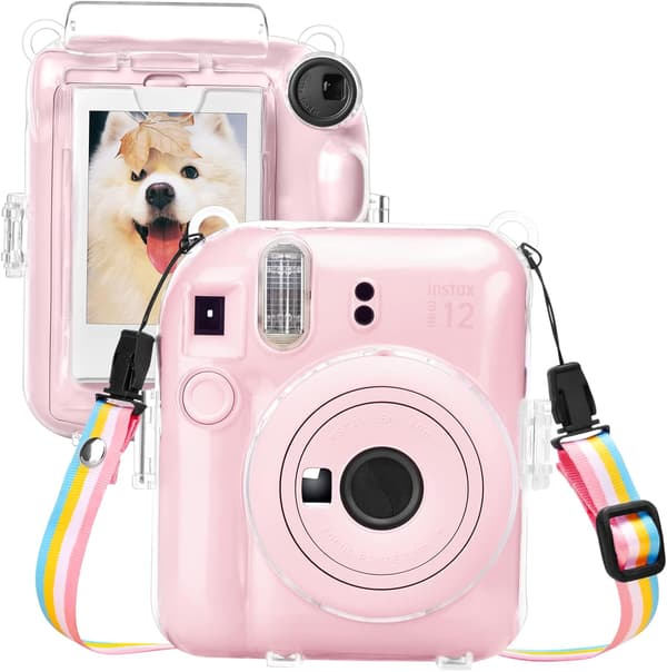 KFuji Instax Mini 12 Instax-kamera - Hårt skyddsfodral i PVC