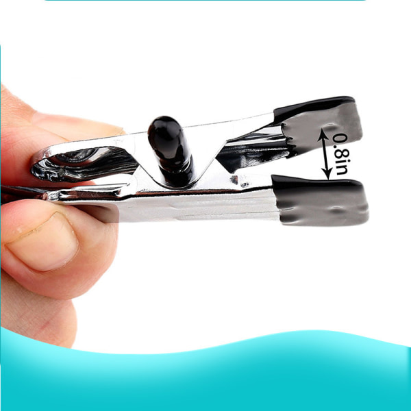 Clamp Hangers with Non-Slip Adjustable Clips for Pants Skirts