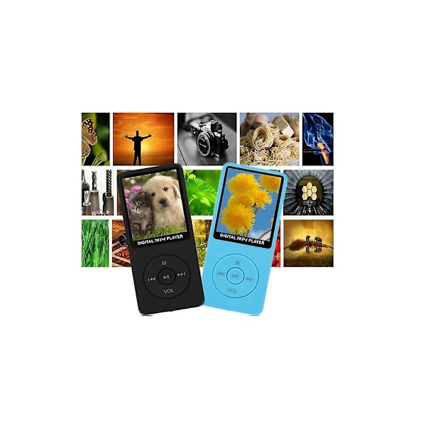 Trolley Plug - And - Play MP4-spelare Mini MP3 Student Walkman 16g Maskinlagring E-bok Inspelningspenna MP4 Vit