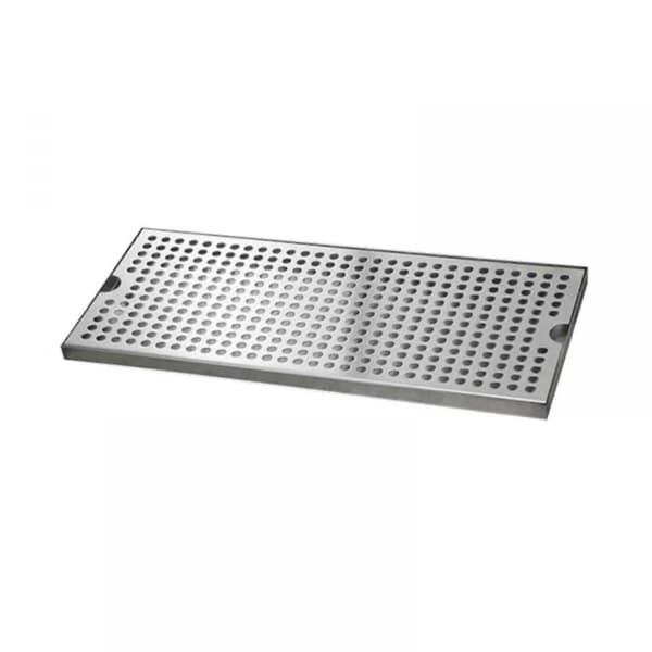 (40x17.5x1.5cm) Drypbakke til øl i 304 rustfrit stål til kommerciel brug, Kegerator, bardisk, kaffebar