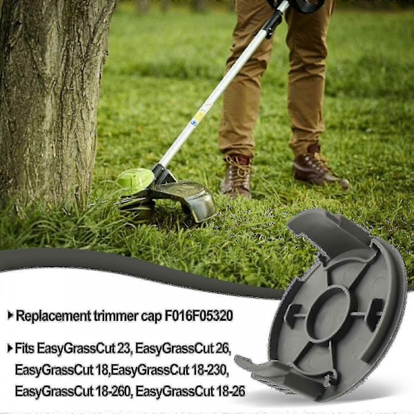 4 stk. F016f05320 Erstatningsspoledeksel, Bosch F016f05320 Trimmerspoledeksel for Bosch Easygrasscut 23, 26, 18, 18-230, 18-260, 18-26