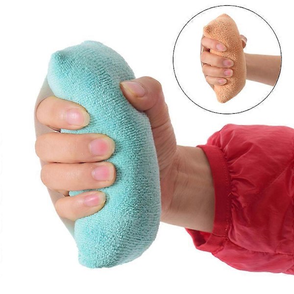 Handkontrakturkudde Handflategrepp med Elastiskt Band Svettresistent Rehab Handkon för Patientrehabilitering - 2-pack