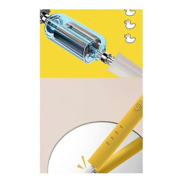 USB Oppladbar Ultralydtannbørste for Barn (Giraff)