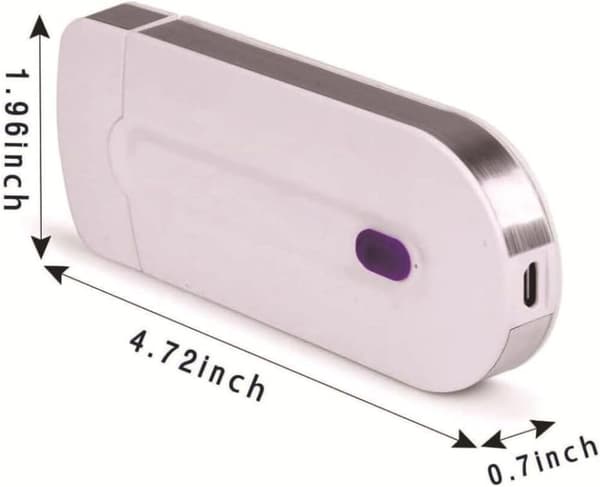 Kvinder Induktion Genopladelig Epilator Laser Hårfjerningsapparat Defeatherer