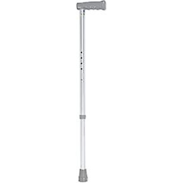 Justerbara käppar och promenadkäppar för män och kvinnor, promenadkäpp för äldre med vadderat T-handtag och vridbar fyrfotsbas