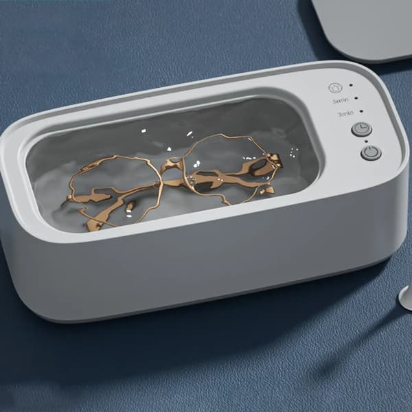Ultraäänipesuri 45000 Hz 3 puhdistustilalla, harmaa