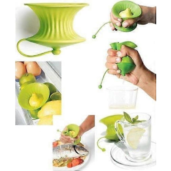 2 Stykker Silikone Citronpresser, 2024 Ping