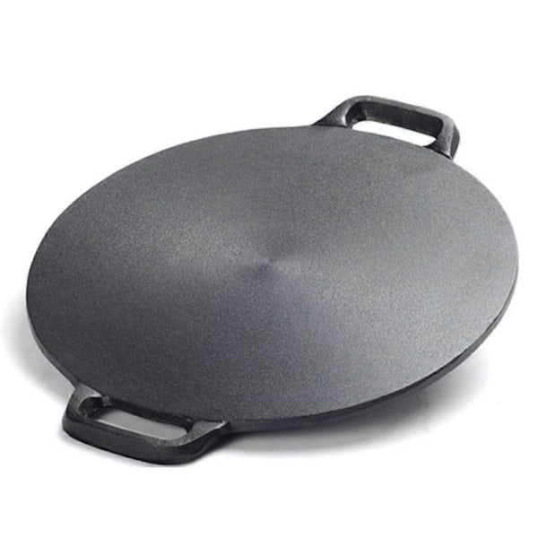 12\" Gjutjärnsstekpanna - Nonstick Comal-panna för Dosa/Tortillas/Tunnbröd
