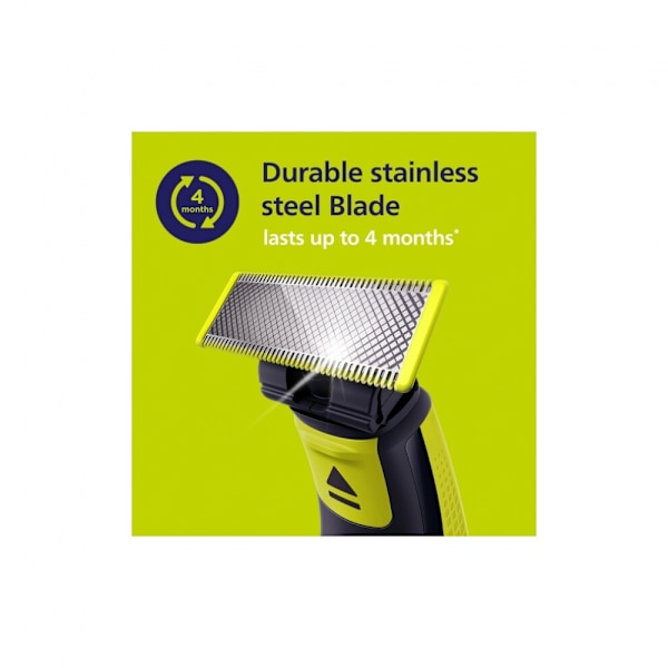 6-pakning med barberblad kompatible med Philips Oneblade Replacement