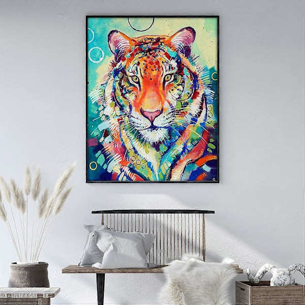 DIY 5D(68)30x40cm Timanttimaalaussarja aikuisille - Timanttimaalaus - DIY-taide - Timanttimaalaussarja - Lahja ja kodin seinäkoriste