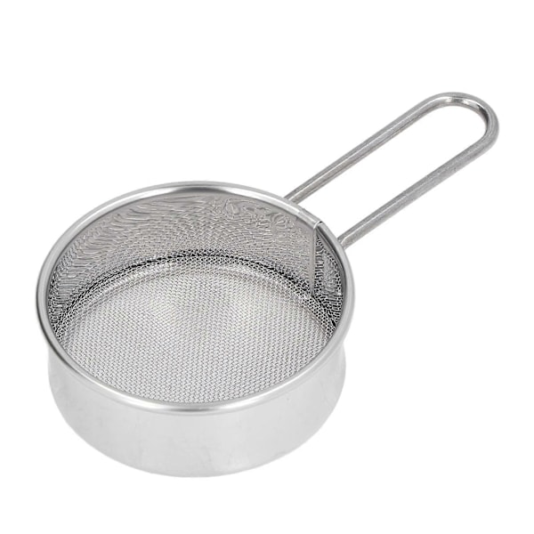 Mini melisikte i rustfritt stål, 40 mesh finmasket for hjem og bakerier