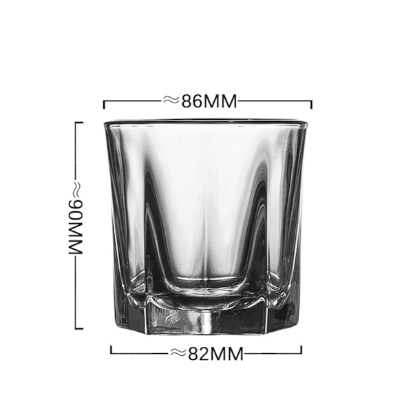 Whiskyglas (set om 2), Gin glas (set om 270ml), Romglas