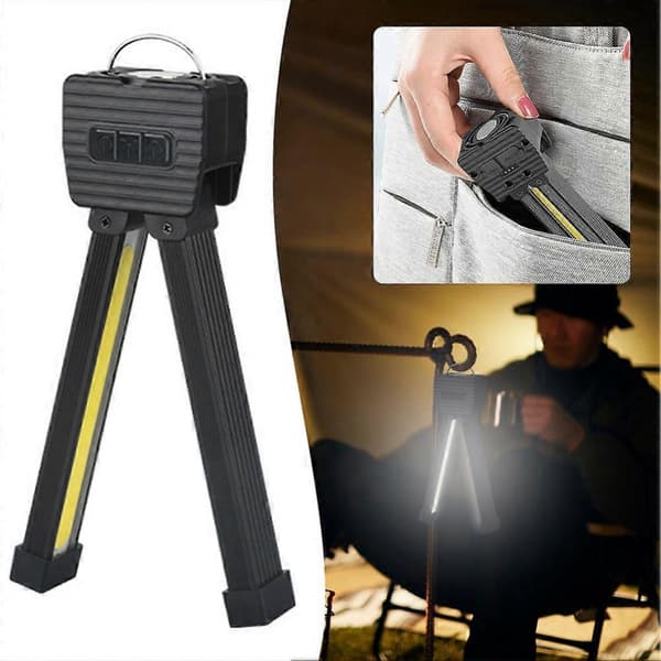 Gym Lamp LED-arbejdslys med base til camping