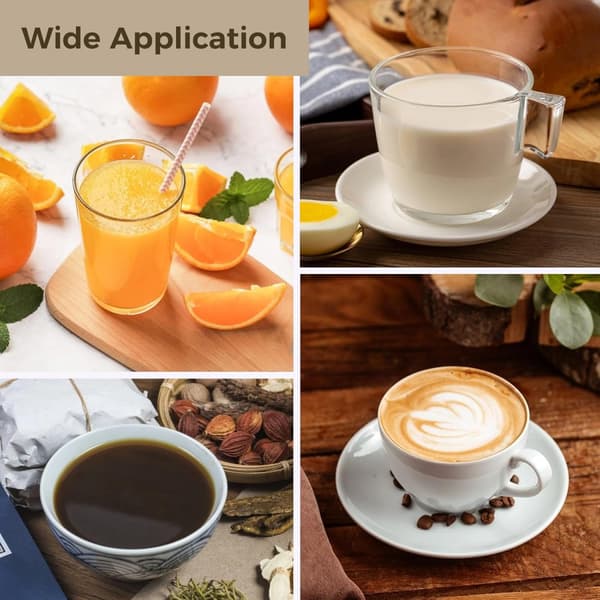 Selvrørende kaffekrus, 2 stk. automatisk adsorberende reise-rørekrus, 393 ml