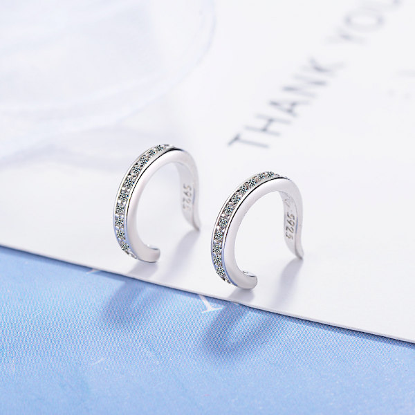 Øreclips, Pierceless Øremanchet, Tynde Chunky Øremanchetter Uden Piercing