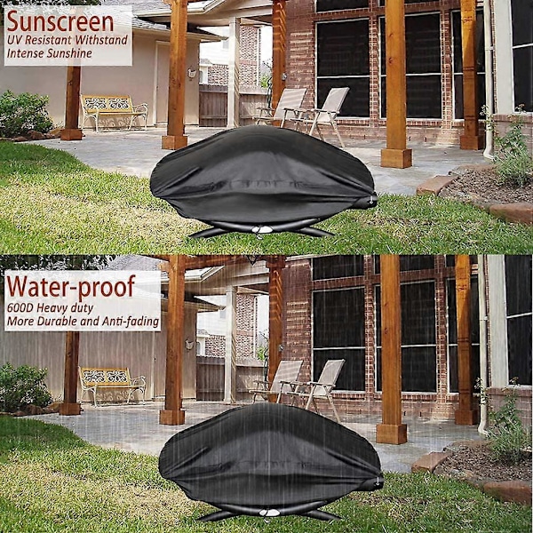 Grillin suojus sopii Weber Q100, Q1000 -sarjoille ja Q-grilleille