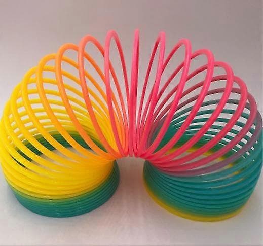 Dww-Legetøj til Børn / Regnbue Spirale Bue / Materiale: Høj Modstandsdygtig Plast / Dimensioner: 8,7 x 9 cm