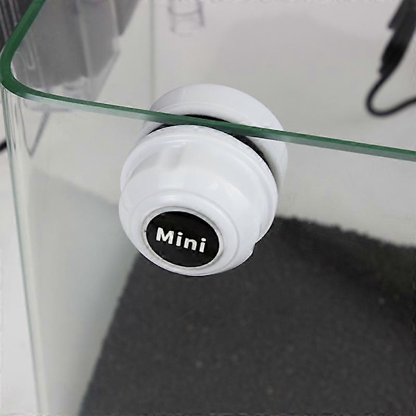 Grøn Sunny Akvarierenser Mini Magnetisk Akvariebørste til Glas Bærbar Akvarium Børste Vinduesrenser Skrubber 8mm
