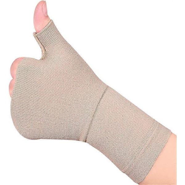 2-pack S Kompressionshandledsstöd Sportarmbandsskydd Handflateskydd Handledsstöd Remmar Handskar