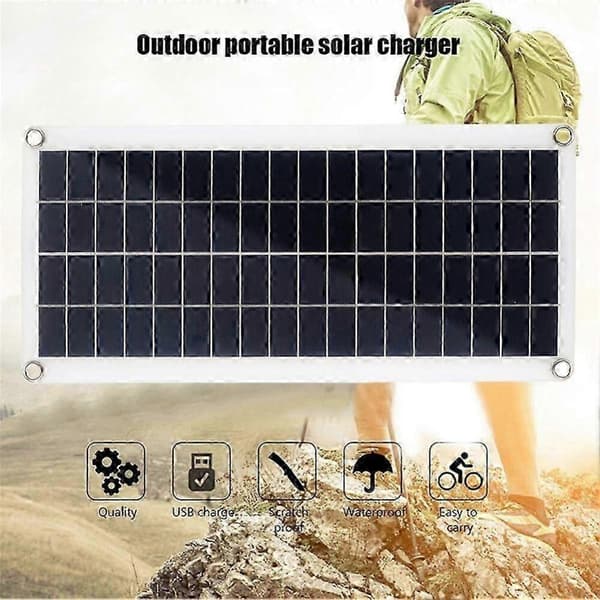 2025 Nytt 1000W solcellepanel 12-18V solcelle solcellepanel for telefon bobil bil MP3 PAD lader utendørs batteri su