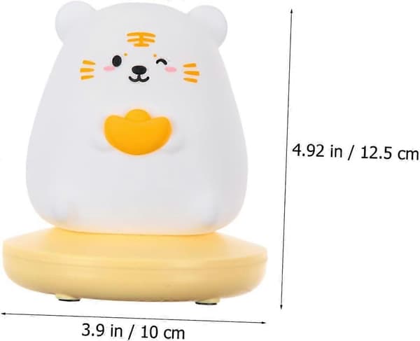 Touch Silikone Lampe Skrivebordslampe Lyssensor Silikonelamper Touch Sensor Natlampe til Babyer Lightbrite til Børn Kollegielamper Miljøvenlig abs