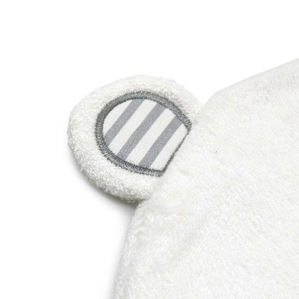 Hætteponcho til børn bambusfiber efterår og vinter fortykket babybadekåbe håndklæde blødt nyfødt håndklæde, A