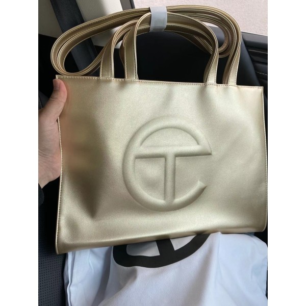 Telfar Telefonväska Dammode Texture Tote Bag black Mini