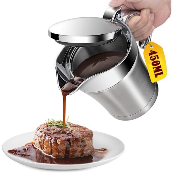 Termisk sausnebb i førsteklasses rustfritt stål, kasserolle (450 ml)