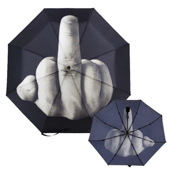 Sjov paraply med langfinger - Kreativ gave til mænd