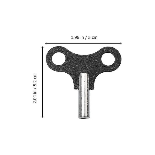 3pcs Metal Clock Key Household Clockwork Key Windi