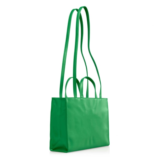Telfar Telefonväska Dammode Texture Tote Bag Emerald Mini