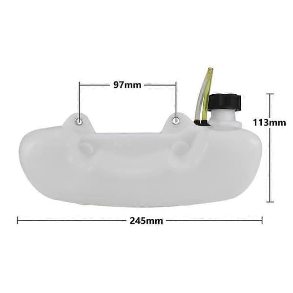 Brændstoftank Trimmer Brændstoftank Tilbehør til CG430 520 43CC 52CC 47CC Tilbehør
