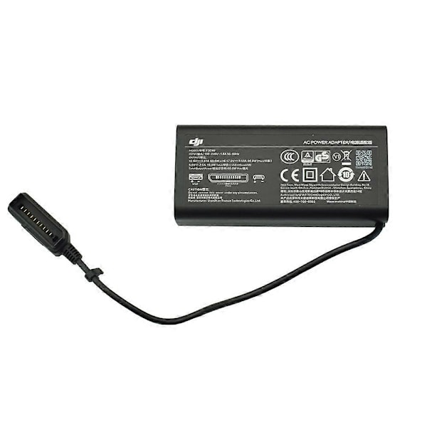 Batteriladdare med växelströmskabel för DJI Mavic 2 Pro / Zoom Drone 60W Uteffekt Tillbehör Tillbehör 99% NY
