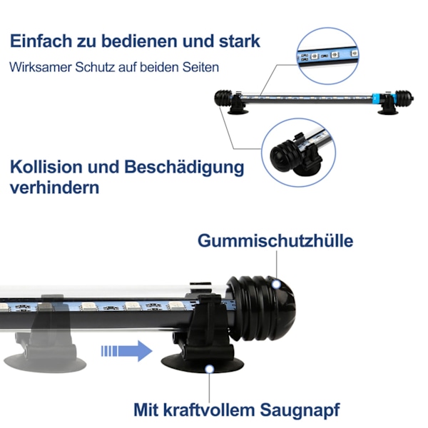 TolleTour LED-akvarieljus Akvarium