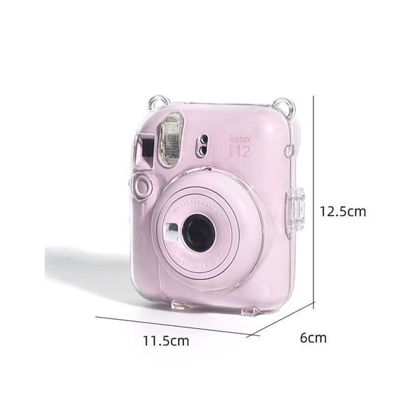 KFuji Instax Mini 12 Instax -kamera - Kova PVC-suojakotelo